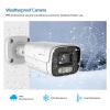 JUCFRDNJ 10CH 8MP HD Video Surveillance POE IP Camera Full-Color Night Vision Security Outdoor Smart 4K CCTV NVR 2-Way Audio System Kit(1T,10CH NVR 8PCS CAM_UK Plug) view 4