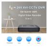 4CH 2CH DVR Bullet Video Surveillance Camera CCTV Camera Waterproof Outdoor Indoor IR Cut Night Vision AHD 2MP H.265(None,4CH and 4CAMERA 2MP_EU Plug) view 4