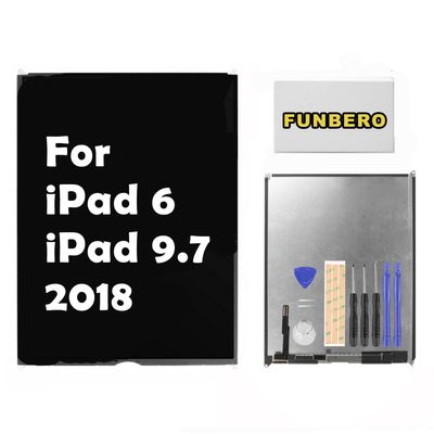 Funbero for iPad 9.7 2018 iPad 6 LCD Replacement Repair Panel, Inner Panel Replacement LCD Display (Tablet PC LCD Replacement Part) - Includes Repair Tool Set