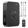Rylithon Bluetooth 6.0 Receiver,for Home Stereo AUX Adapter,for Old Wired Speakers/USB Flash Home Audio Music Streaming Stereo System,Dual USB,Dual Link,Changing,Low Latency and HD Audio view 1
