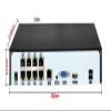 Full Color Infrared 4K 8MP 2.8mm Lens H.265+ Indoor Face Detection Audio 8CH 8 Channel POE IP CCTV Camera NVR DVR Kits System(None,4pcs 4K Sony415 Kits) view 4