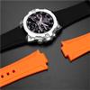 1416mm Convex interface silicone Watchband fit for CASIO G-Shock GST-B400/GST-B200(Orange SK,GST-B400) view 2