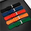 1416mm Convex interface silicone Watchband fit for CASIO G-Shock GST-B400/GST-B200(Orange SK,GST-B400) view 4