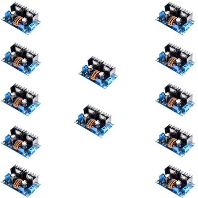 10Pcs DC-DC 4-38V to 1.25-36V 8A 200W Buck Down Voltage Converter Regulator XL4016 XL4016E1