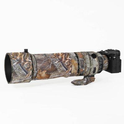 CHASING BIRDS Lens Camouflage Waterproof Coat for Olympus 150-600mm F5-6.3 is ED MSC Rainproof Lens Protective Cover (Forest Camouflage)
