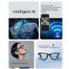 Zunate AI Smart Glasses with 8MP Camera, WiFi Transfer, Bluetooth 5.3 Translator Glasses with Music Control, Calls, Real Time Multilingual Translation for Travel & Business view 4
