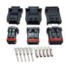2p3p4p Car Waterproof Rearview Mirror Connector Mx19002s51 Sensor Male And Female Connector(4p,5sets) view 2
