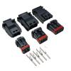 2p3p4p Car Waterproof Rearview Mirror Connector Mx19002s51 Sensor Male And Female Connector(4p,5sets) view 3