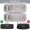 Baval White Hard Case+White Silicone Cover for JBL Flip 7 Bluetooth Speaker view 4
