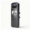 QWUUYEC 1080P Body Camera with Audio, Video Recording, 180 Rotatable Lens, IR Night, One-Key Alarm - Portable Wearable Mini Webcam, Hands- for Law Enforcement view 1
