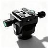 Aluminum Alloy Monopod Tilt Head with Plate, 90 Pan Tilt, 10kg Load Capacity - Durable Construction, Easy Balance Adjustment, Ideal for Birdwatching Photography view 1