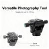 Aluminum Alloy Monopod Tilt Head with Plate, 90 Pan Tilt, 10kg Load Capacity - Durable Construction, Easy Balance Adjustment, Ideal for Birdwatching Photography view 2