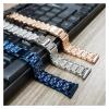 22mm 20mm Women Bracelet For GT 3 2 46mm 42mm Strap Galaxy Watch 6 5 Pro 4 Classic Band 40mm 44mm 43mm 47mm(Pink gold,20mm) view 3
