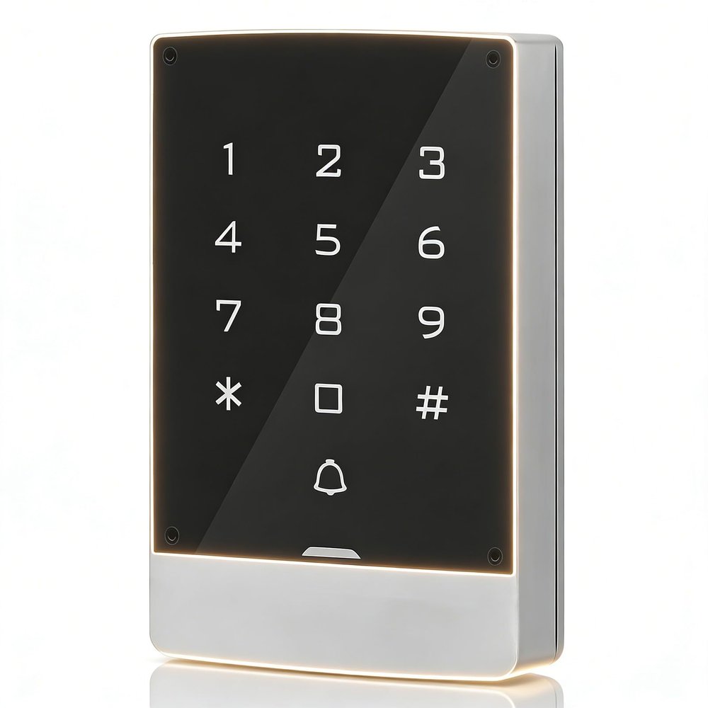 125KHZ Access Controller, IP65 Metal Keypad with Wiegand26, Password Door Opener - High User Capacity, Fast Unlocking, Outdoor Security System