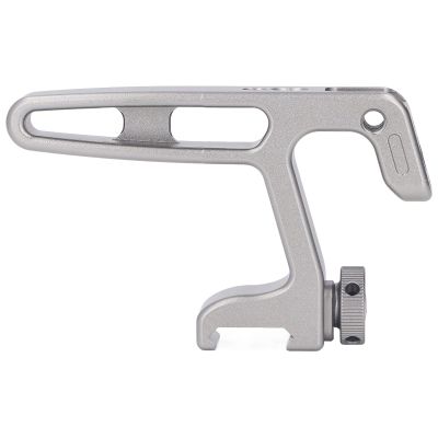 Camera Top Handle | Aluminum Alloy Compact Handle Grip with Standard Rail Mount | Universal Camera Rig Handle for DSLR/Mirrorless/Video Cameras | 1/4 3/8 Screw Holes