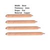 1 Piece Heatsink Tube Industrial-Grade Copper Tubing Width 8mm, Thickness 3mm Gaming Desktop Heatpipe(100mm) view 2