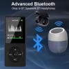 Bluetooth MP3 Music Player with 64GB TF Card, Mini Portable MP3 Players with Speaker and Earbuds, Supports Alarm Clock, FM Radio, Recording Function, Up to 128GB Memory Storage view 2
