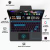 for 14.6 inch Samsung Galaxy Tab S11 Ultra/ S10 Ultra/ S9 Ultra /S8 Ultra Case with Keyboard - Folio Book Cover with Touchpad - 7 Color Backlit Keyboard with S Pen Holder for 14.6" Samsung Tablet view 3