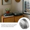 45 RPM Record Adapter Solid Aluminum Dome 7 Inch Vinyl Record Adapter Insert for Vinyl Record Players (Silver) view 4