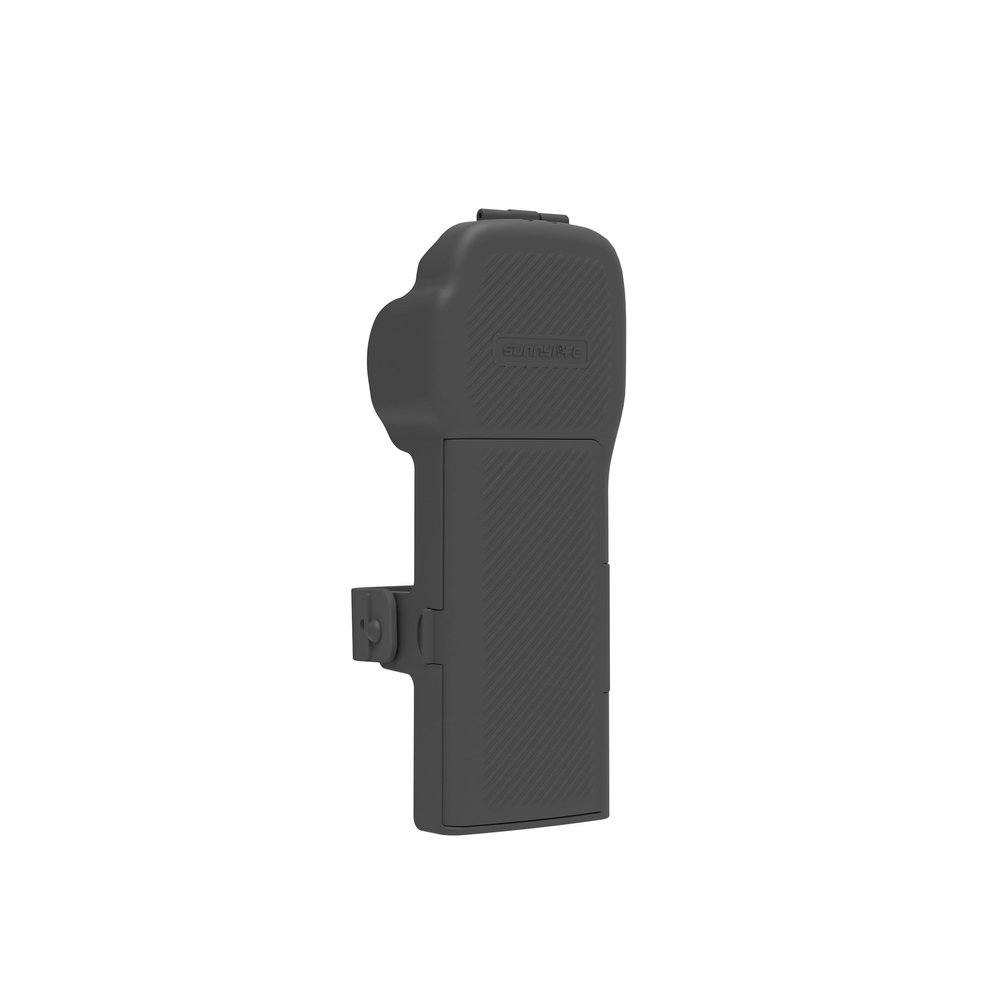 Protective Body Cover+Top Lens Cover Plate with Magnetic Filter Organizer Case for DJI Osmo Pocket3 Camera Tightly Sealed,All-Around Protection Shell (Grey)