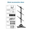 JCKJEDAT Standing 3D Holographic Projector Support Image Video Splicing Remote Advertise Display 3D Fan Advertising Logo Light Wide Viewing Angle(3 Pieces Splicing) view 2