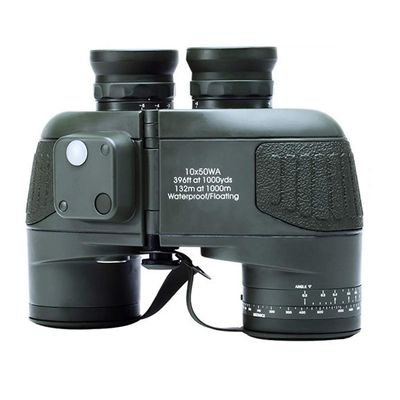10X50 Compass Binoculars Marine Navigation Ranging Waterproof Telescope Binoculars
