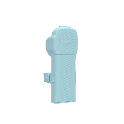 Protective Body Cover+Top Lens Cover Plate with Magnetic Filter Organizer Case for DJI Osmo Pocket3 Camera Tightly Sealed,All-Around Protection Shell (Blue)