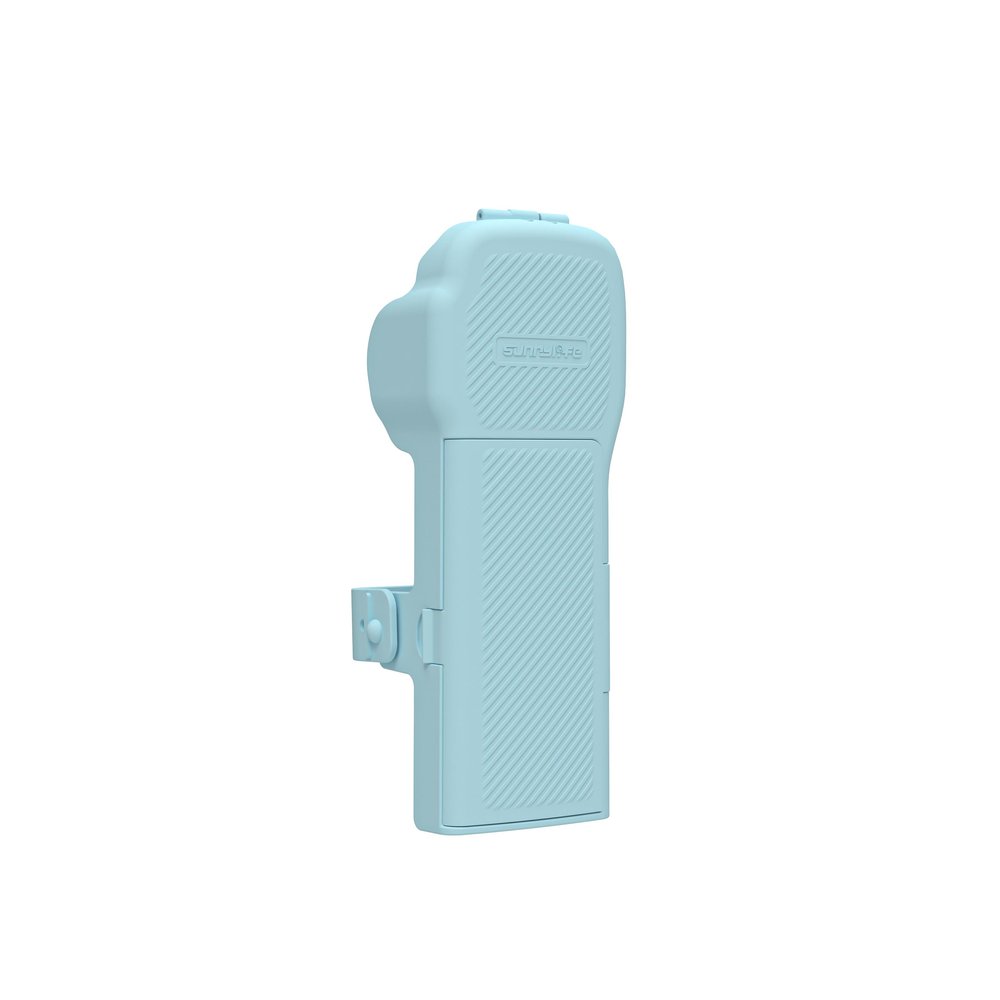 Protective Body Cover+Top Lens Cover Plate with Magnetic Filter Organizer Case for DJI Osmo Pocket3 Camera Tightly Sealed,All-Around Protection Shell (Blue)
