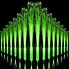 U-MOJOK 27 PCS Green Fiber Optic Wands Glow Sticks, Light Up Fiber Optic Lights Rod with 3 Light Modes, Sparklers Fireworks Sticks for Wedding, Concerts, Halloween,Christmas,New Year Party view 1