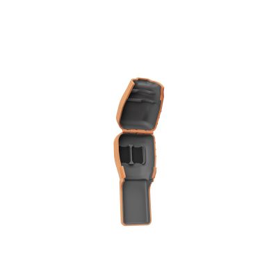 Soft Rubber Protective Storage Cover for DJI Pocket 3 Camera Body and Filter Head Screen All-round Protector,Scratch-resistant and Shock-absorbing Shell Case,Magnetic Absorption Trough Design (orange)
