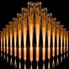 27 PCS Orange Fiber Optic Wands Glow Sticks, Light Up Fiber Optic Lights Rod with 3 Light Modes, Sparklers Fireworks Sticks for Wedding, Thanksgiving, Halloween,Christmas,New Year view 1