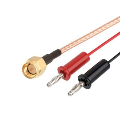 1 Piece SMA Male to 4MM Banana Connector Pigtail Cable RG316 50CM
