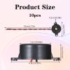 DC 3-24V Active Piezo Buzzer 85 db 2-Wire Electronic Buzzer Alarm Sounder (10 Pcs) view 2