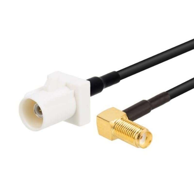 1 Piece SMAKW-FakraBJ Pigtail Cable Adapter RG316 100 cm