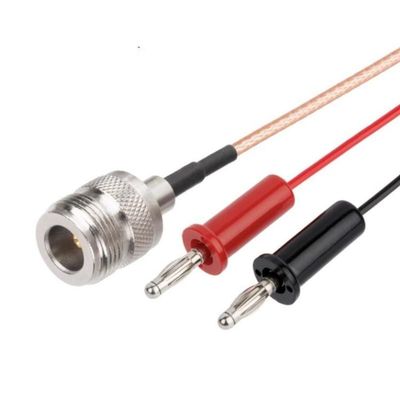 1 Piece N Female to 4mm Banana Connector Pigtail Cable RG316 100CM