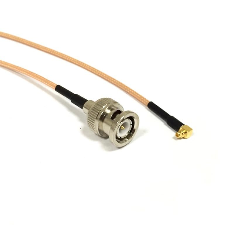 MMCX Right Angle Male to BNC Plug Pigtail Cable RG316 100cm