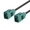 Fakra E Female to Female Jack Pigtail Cable Adapter RG174 30cm view 1