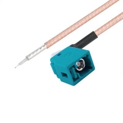 1 FakraKW-Waterproof RG316 Cable with Single Connector and soldered on The Other end 100 cm