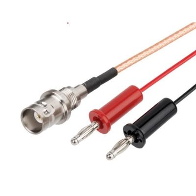 1 Piece BNC Female to 4mm Banana Connector Pigtail Cable RG316 15CM