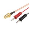 1 x SMA Female to 4MM Banana Connector Pigtail Cable RG316 30CM view 1