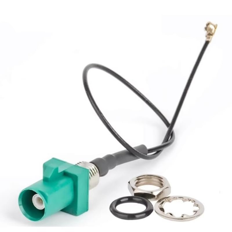 1 Piece UFL to Fakra E Male Plug Pigtail Cable 1.13mm Wire 10CM
