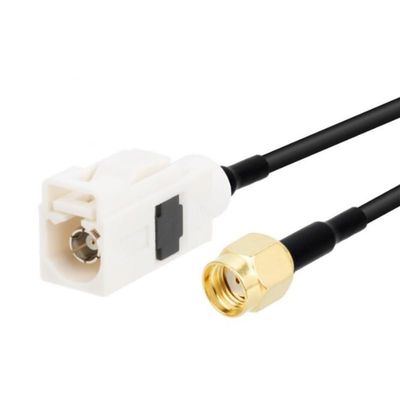 1 Piece RPSMAJ-FakraBK Pigtail Cable Adapter RG316 100 cm