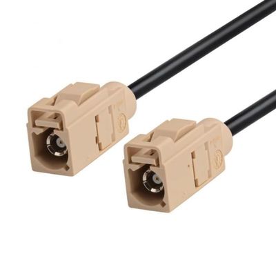 Fakra I Female to Female Jack Pigtail Cable Adapter RG174 100cm