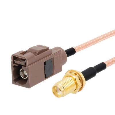 BNC Male Q9 to 3.5mm Male Plug Connector Pigtail Cable RG316 100cm for CCTV Camera Surveillance Antenna (Type9)
