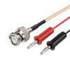 1 Piece BNC Male to 4mm Banana Connector Pigtail Cable RG316 50CM view 1