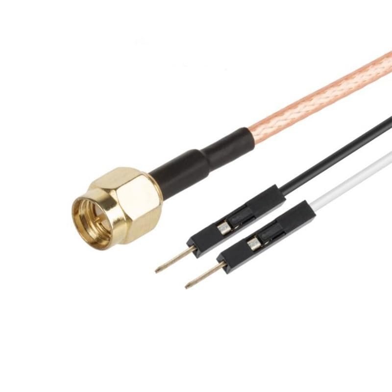1-Pack SMAJ-DupontJ Connector Test Cable Adapter RG316 50cm