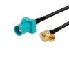 1 x FakraZJ-MMCXKW Pigtail Cable Adapter RG174 15cm view 1