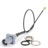 1 Piece UFL to Fakra G Male Plug Pigtail Cable 1.13mm Wire 10CM view 1