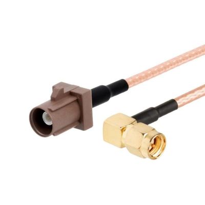 BNC Male Q9 to 3.5mm Male Plug Connector Pigtail Cable RG316 30cm for CCTV Camera Surveillance Antenna (Type 5)