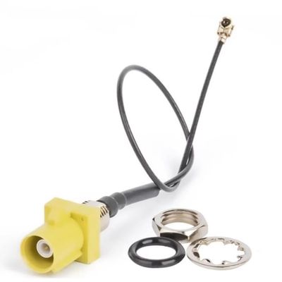 1 Piece UFL to Fakra K Male Plug Pigtail Cable 1.13mm Wire 10CM